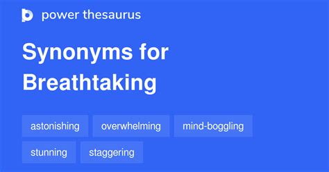 breathtaking synonym|Breathtaking synonyms .